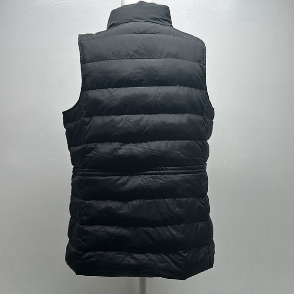 J Jill Vest Puffer Down Feather Sleeveless Full Zip Lightweight Black M Medium - Picture 5 of 8